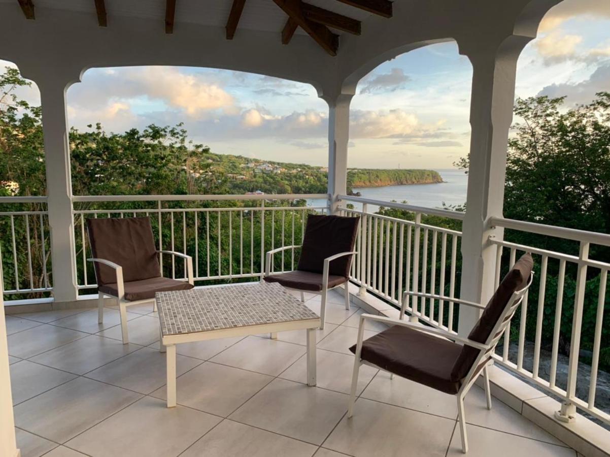 villa vue sur mer Deshaies Eksteriør bilde
